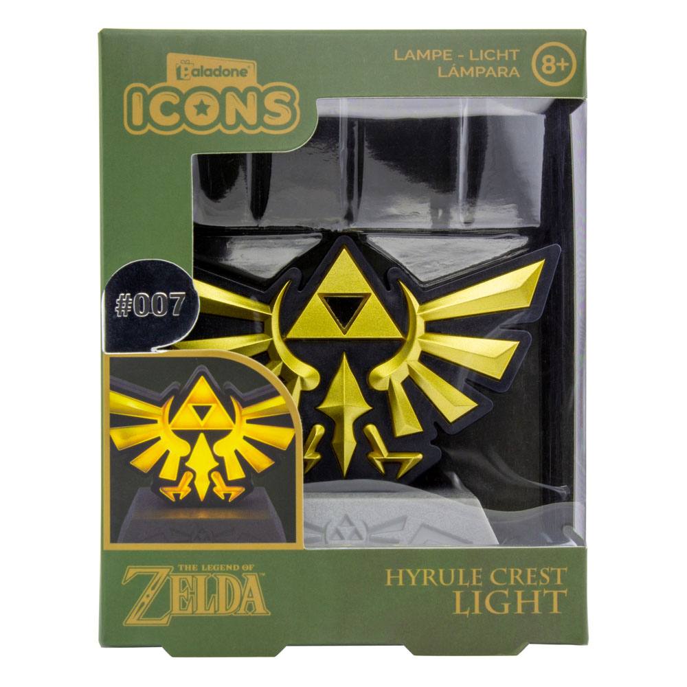 Paladone Products The Legend of Zelda Icon Hyrule Crest Lampe