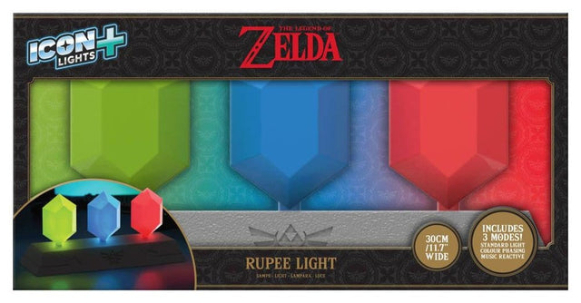 Paladone Products The Legend of Zelda Icon Light Plus Rupee Leuchte