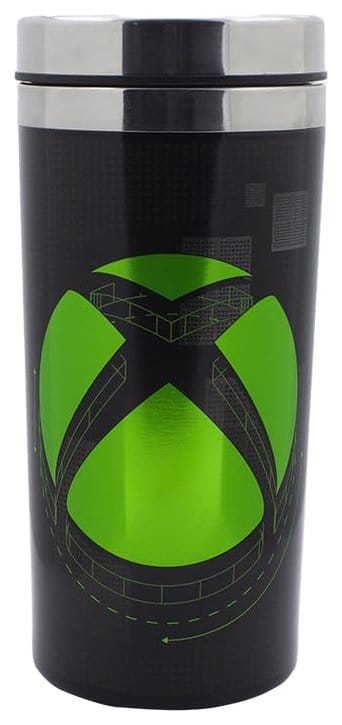 Paladone Products Xbox Metal Travel To Go Trinkbecher