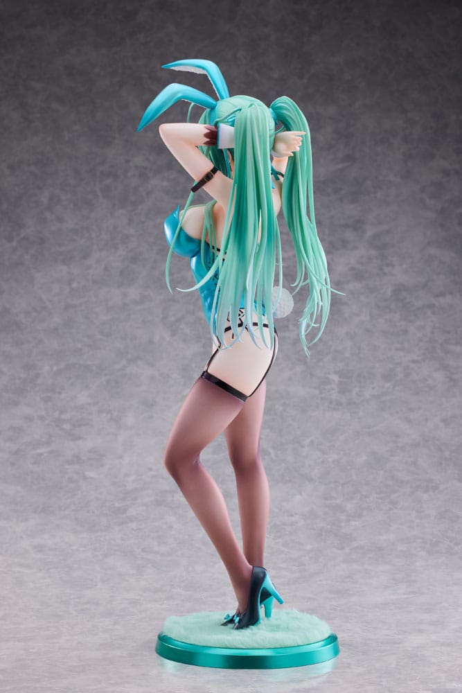 PartyLook Original Character Green Twin Tail Bunny-Chan Statue