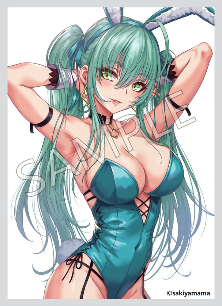 PartyLook Original Character Green Twin Tail Bunny-Chan Statue