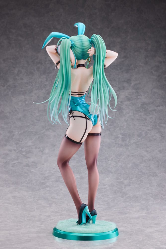 PartyLook Original Character Green Twin Tail Bunny-Chan Statue