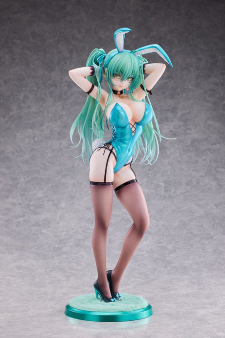 PartyLook Original Character Green Twin Tail Bunny-Chan Statue