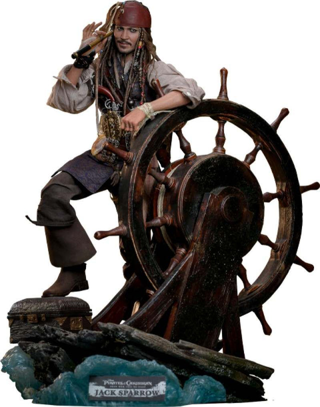 Pirates of the Caribbean - Jack Sparrow Deluxe DX38 Dead Men Tell No Tales Actionfigur Hot Toys