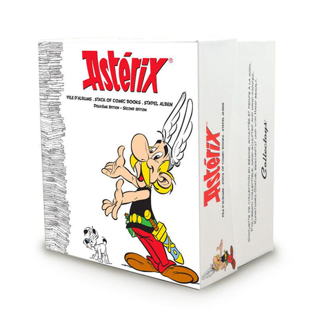 Plastoy Asterix Asterix mit Bücherstapel Collectoys 2nd Edition Statue