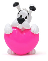Plastoy Asterix Idefix Pink Heart Figur