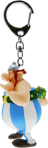 Plastoy Asterix Obelix Verliebt Mit Blumenstrauss Schlüsselanhänger