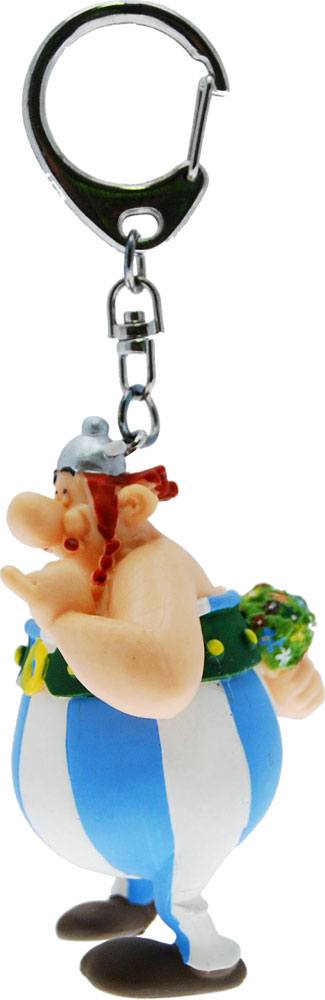 Plastoy Asterix Obelix Verliebt Mit Blumenstrauss Schlüsselanhänger