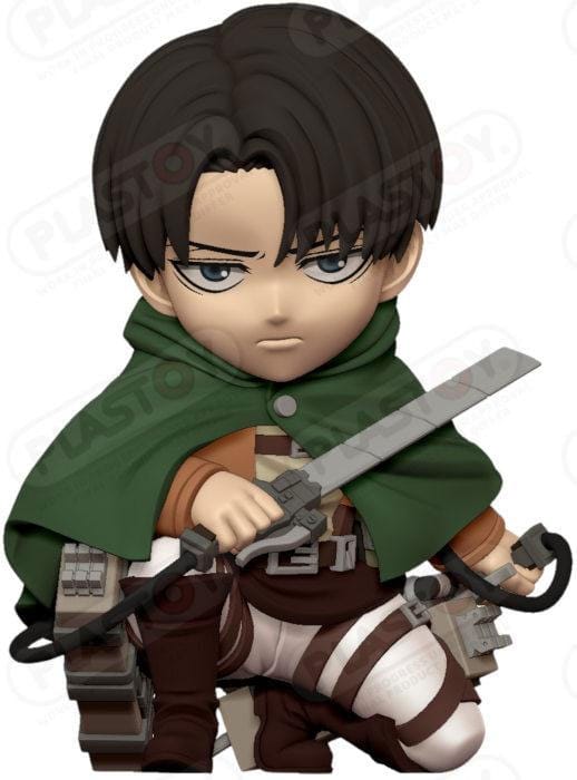 Plastoy Attack on Titan: Spardose Livai 15 cm