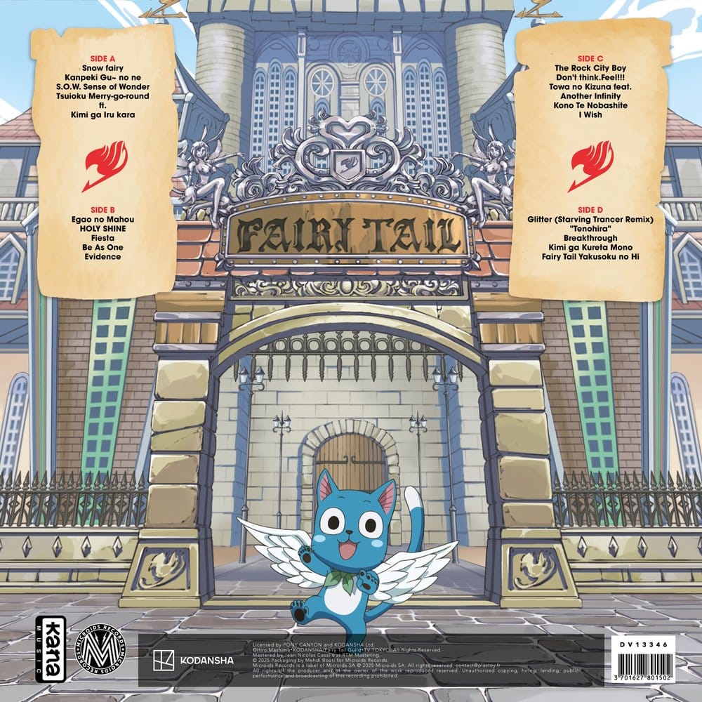 Plastoy Fairy Tail Best Collection Vinyl 2 x LP