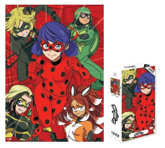 Plastoy Miraculous (Manga Style): Puzzle 1000 Teile