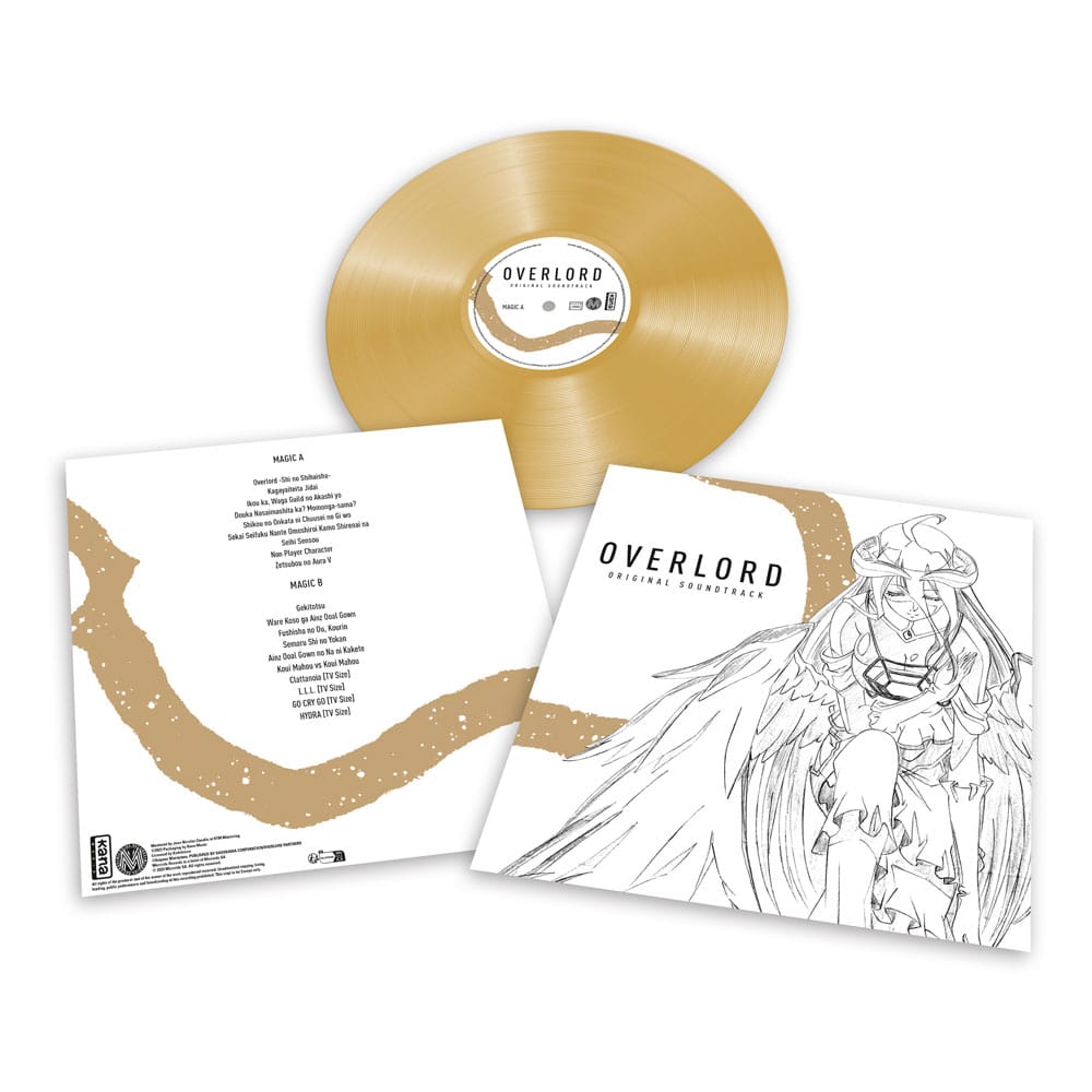 Plastoy Overlord Original Soundtrack Vinyl Vol. 1