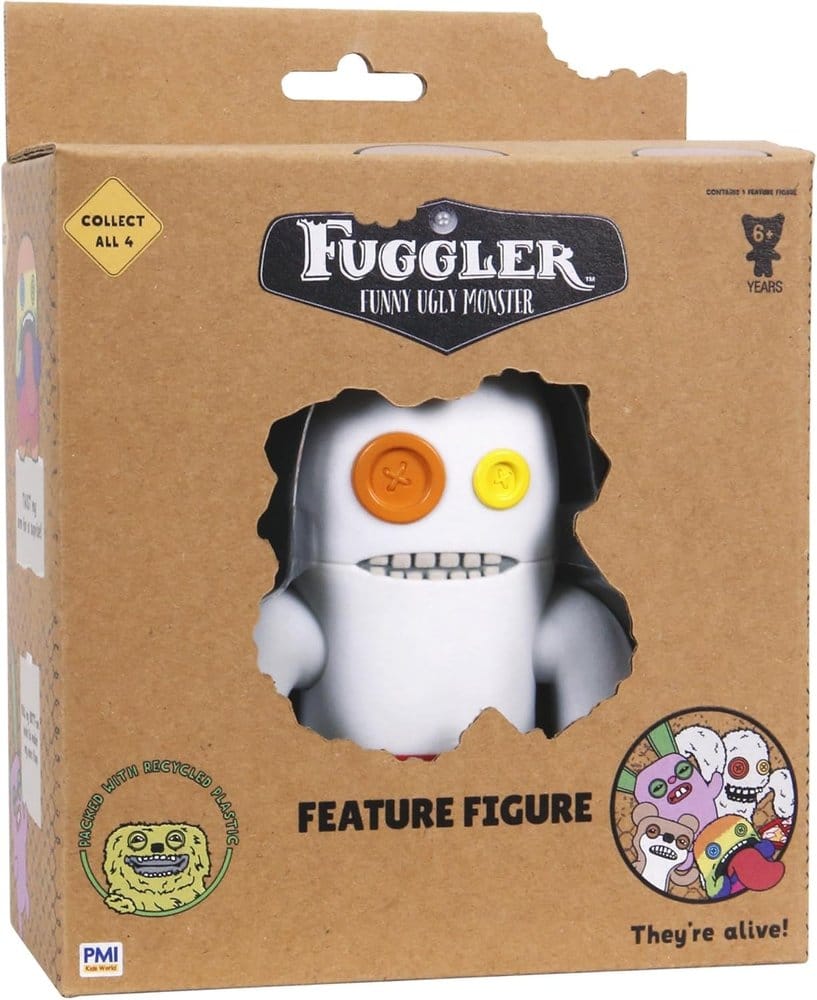 PMI Fuggler Feature Figures Sasquoosh White Bewegliche Figur