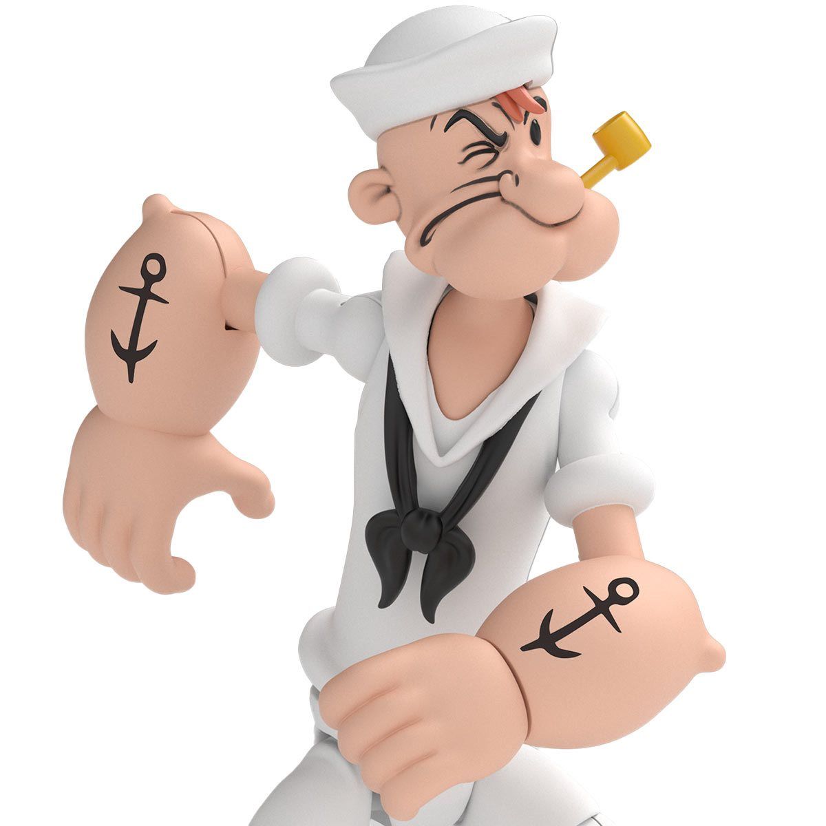Popeye Actionfigur Wave 02 Popeye White Sailor Suit 4