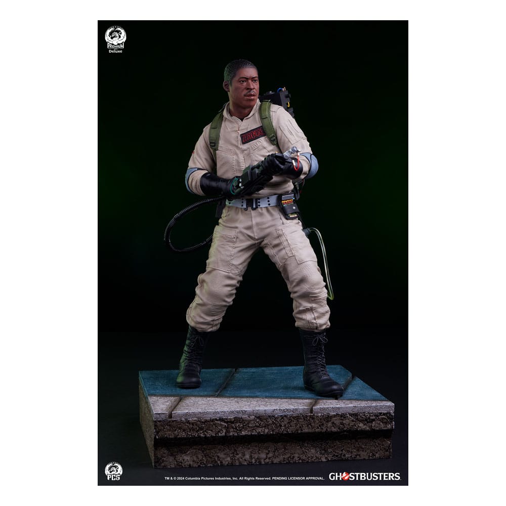 Premium Collectibles Studio Ghostbusters Premier Series Winston Deluxe Version 1/4 Statue
