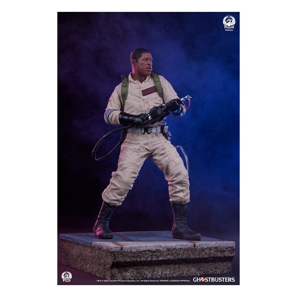 Premium Collectibles Studio Ghostbusters Premier Series Winston Deluxe Version 1/4 Statue