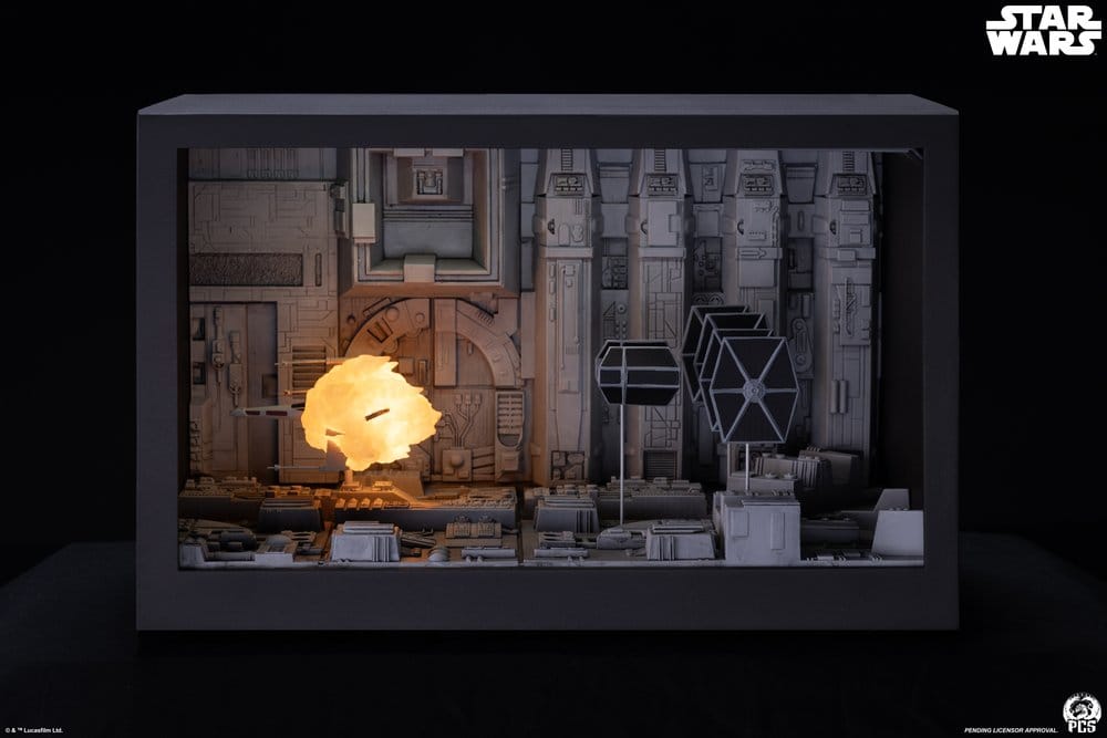 Premium Collectibles Studio Star Wars Trench Run Movie Moments Mini Scale Diorama