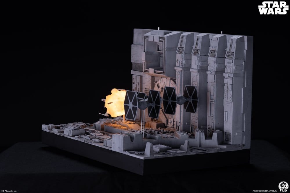 Premium Collectibles Studio Star Wars Trench Run Movie Moments Mini Scale Diorama