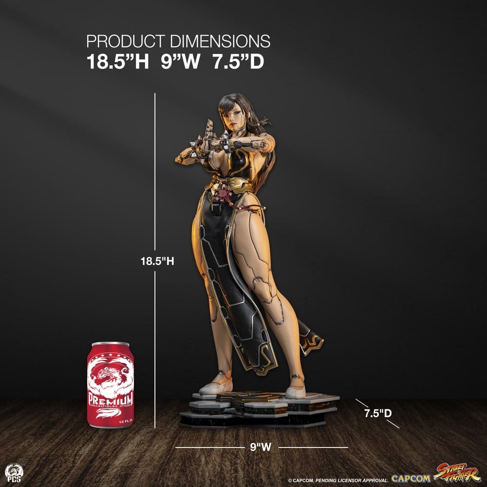 Premium Collectibles Studio Street Fighter Chun-Li Android Battle Edition 1/4 Statue