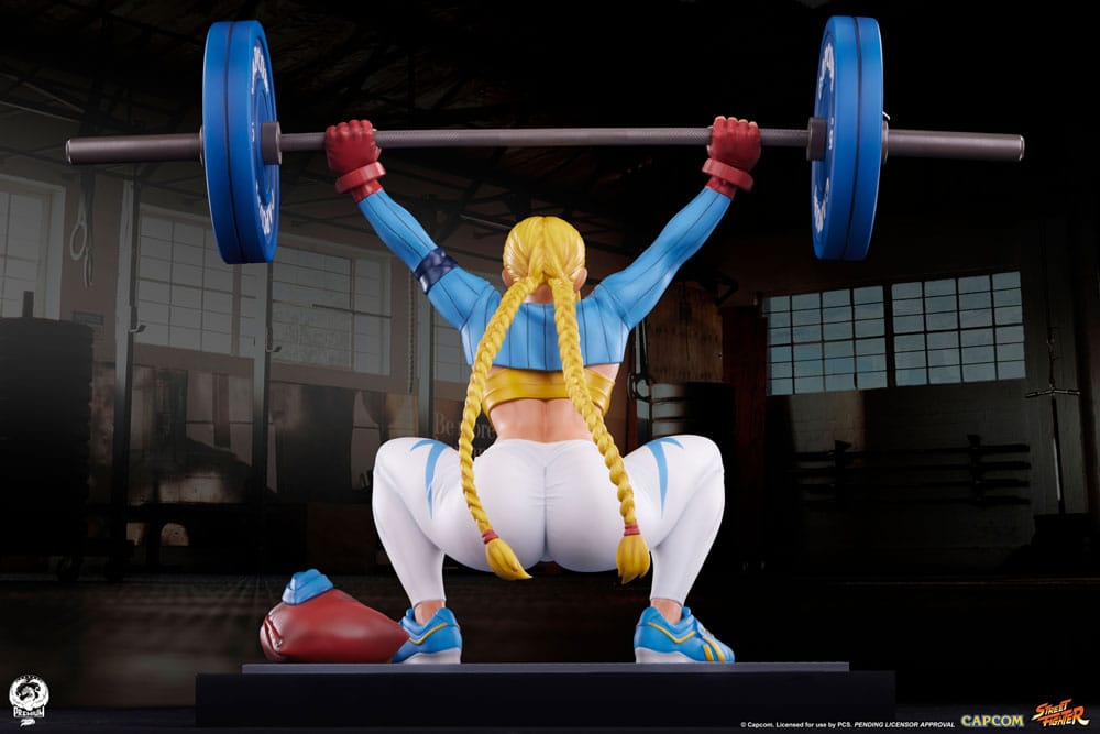 Premium Collectibles Studio Street Fighter Premier Series Cammy Powerlifting Alpha 1/4 Statue