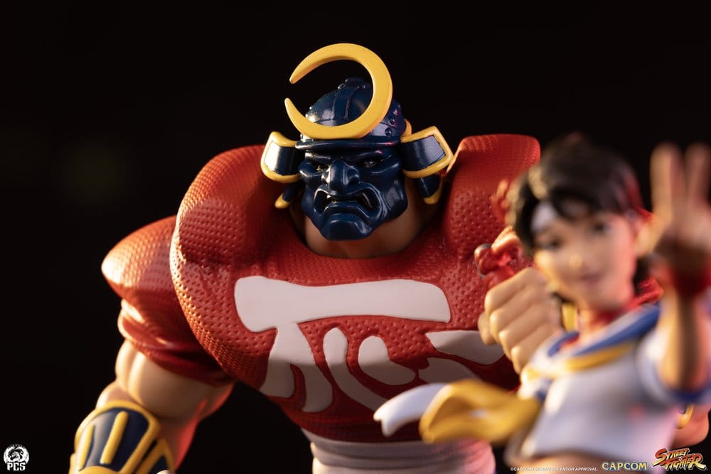 Premium Collectibles Studio Street Fighter Street Jam Sakura & Sodom 1/10 Statuen