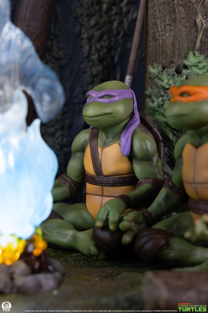 Premium Collectibles Studio Teenage Mutant Ninja Turtles Movie Moments Splinter’s Spirit Mini Scale Diorama Statue