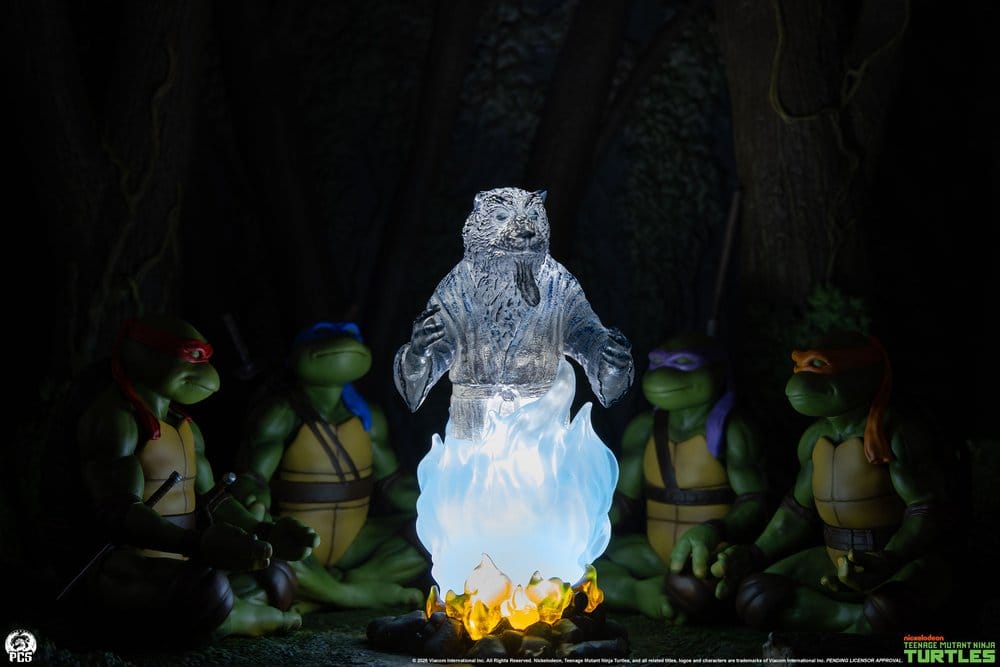 Premium Collectibles Studio Teenage Mutant Ninja Turtles Movie Moments Splinter’s Spirit Mini Scale Diorama Statue
