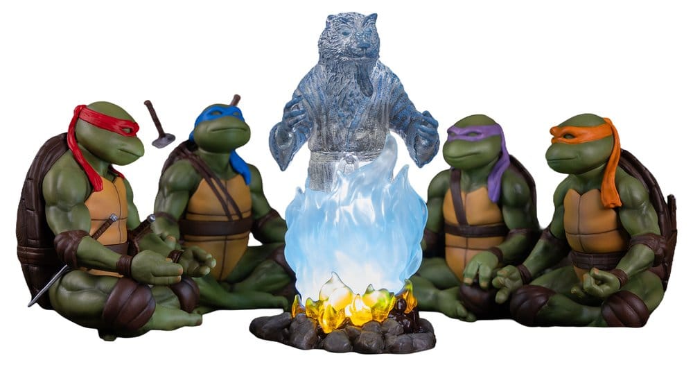 Premium Collectibles Studio Teenage Mutant Ninja Turtles Movie Moments Splinter’s Spirit Mini Scale Diorama Statue