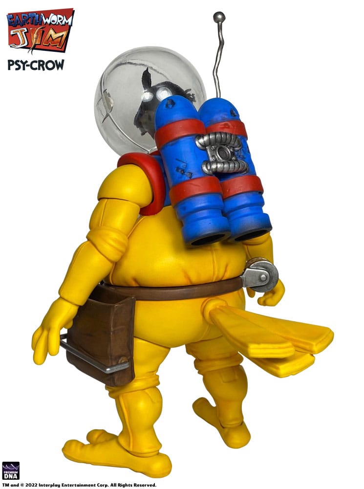 Premium DNA Toys Earthworm Jim Psy-Crow Wave 1 Actionfigur
