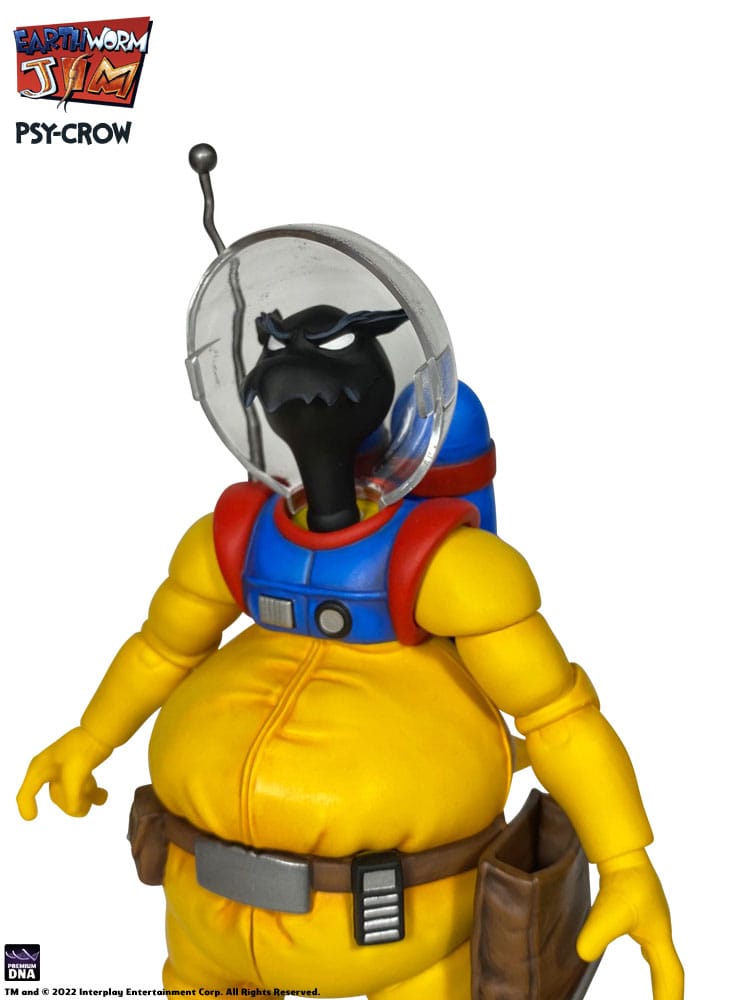 Premium DNA Toys Earthworm Jim Psy-Crow Wave 1 Actionfigur
