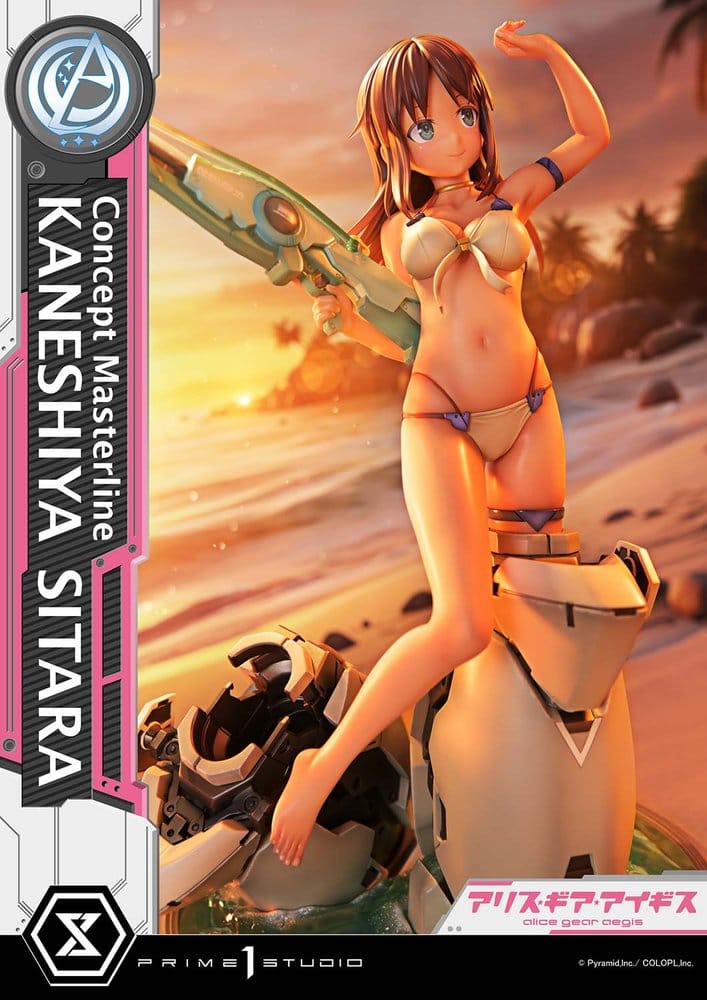 Prime 1 Studio Alice Gear Aegis Concept Masterline Kaneshiya Sitara Bonus Version 1/5 Statue