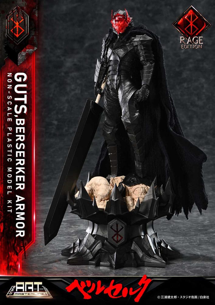 Prime 1 Studio Berserk Build Art Masterline Guts Berserker Armor Rage Plastic Model Kit