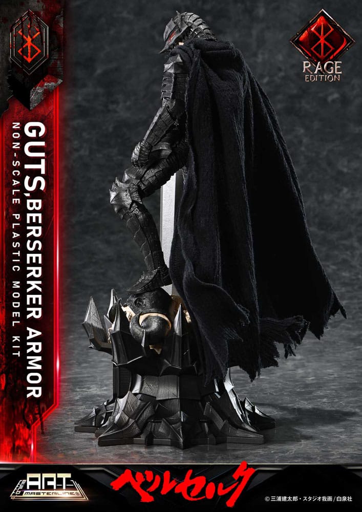 Prime 1 Studio Berserk Build Art Masterline Guts Berserker Armor Rage Plastic Model Kit