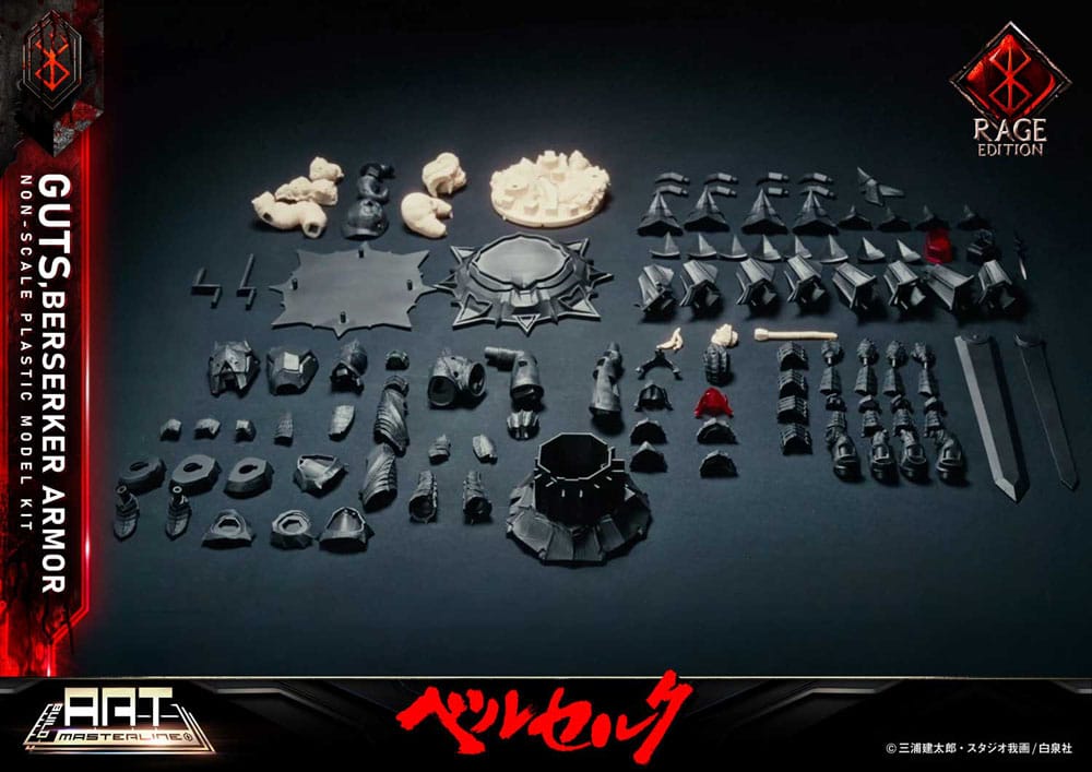 Prime 1 Studio Berserk Build Art Masterline Guts Berserker Armor Rage Plastic Model Kit