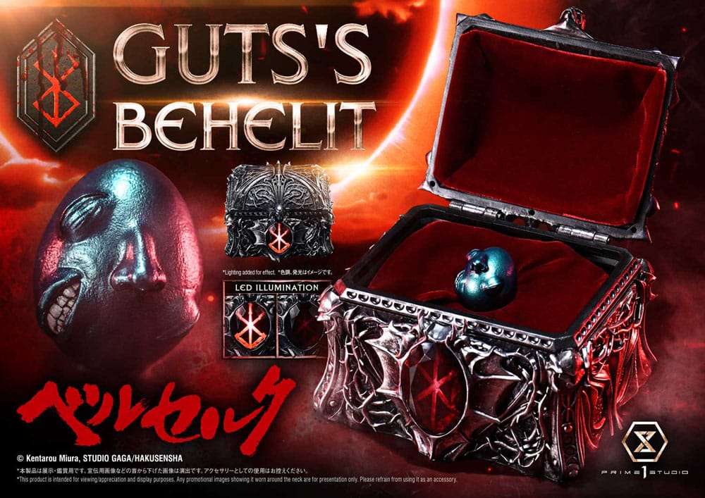 Prime 1 Studio Berserk Gut’s Behelit Life Scale Statue