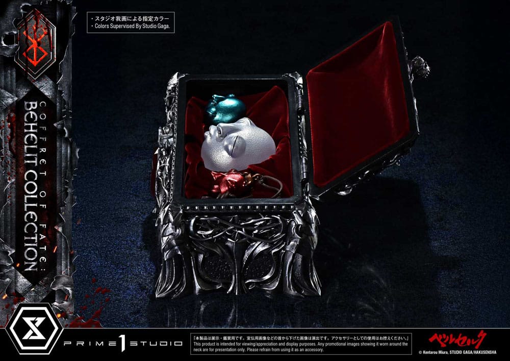 Prime 1 Studio Berserk Life Scale Behelit Coffret of Fate Collection Statuen