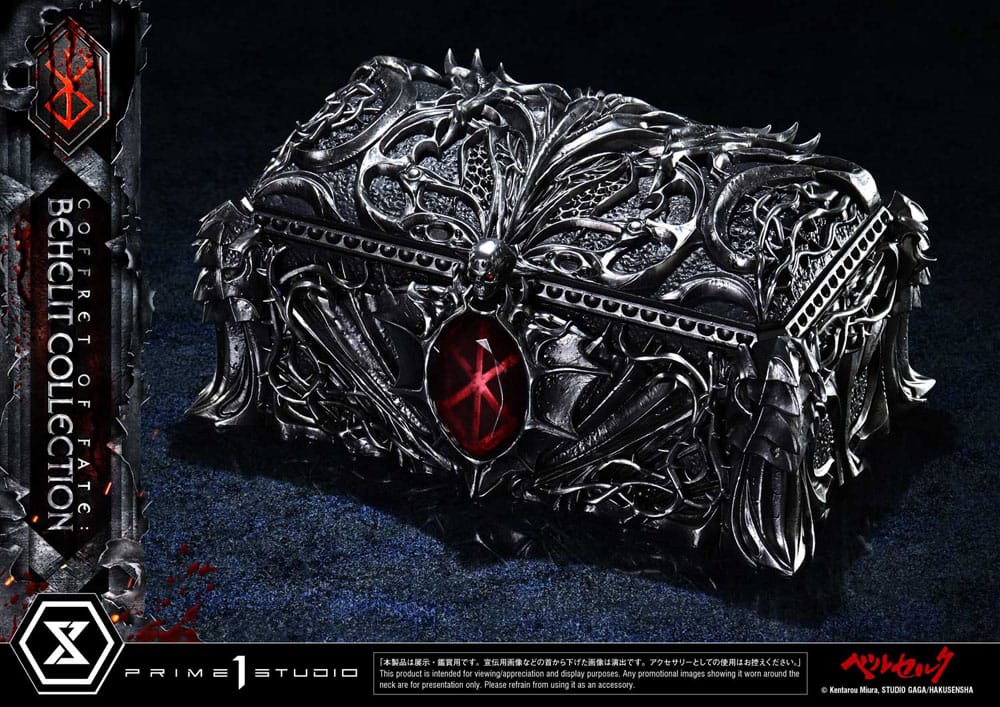 Prime 1 Studio Berserk Life Scale Behelit Coffret of Fate Collection Statuen