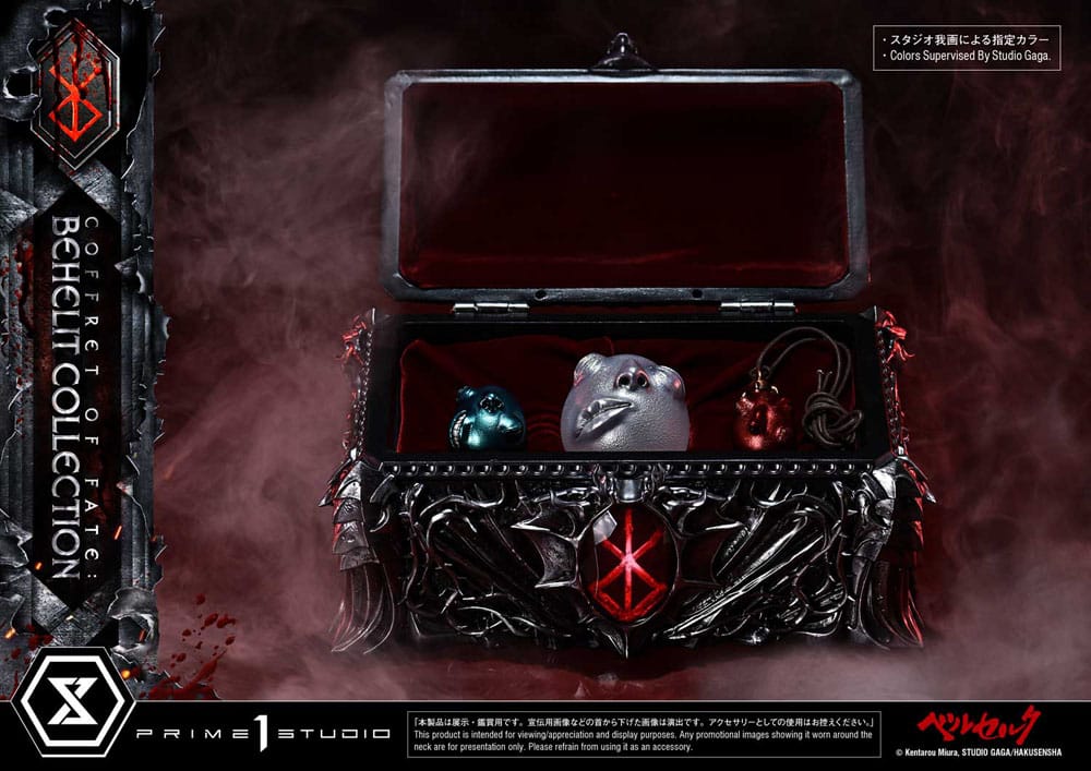 Prime 1 Studio Berserk Life Scale Behelit Coffret of Fate Collection Statuen