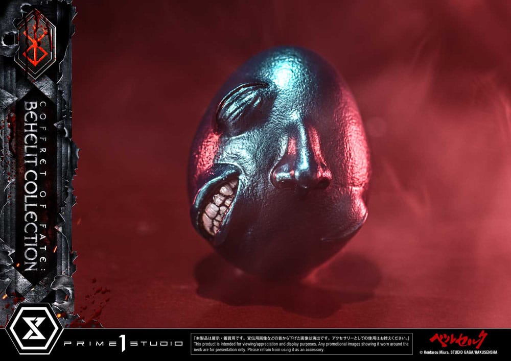 Prime 1 Studio Berserk Life Scale Behelit Coffret of Fate Collection Statuen