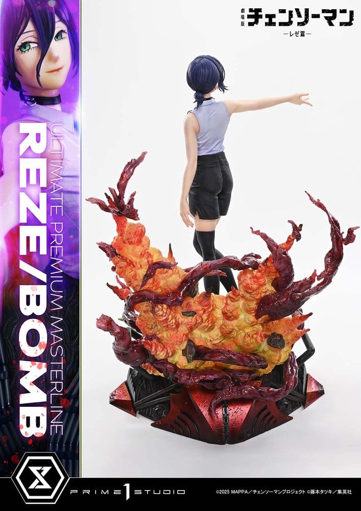 Prime 1 Studio Chainsaw Man Ultimate Premium Masterline Series The Movie Reze Arc REZE/BOMB 1/4 Statue
