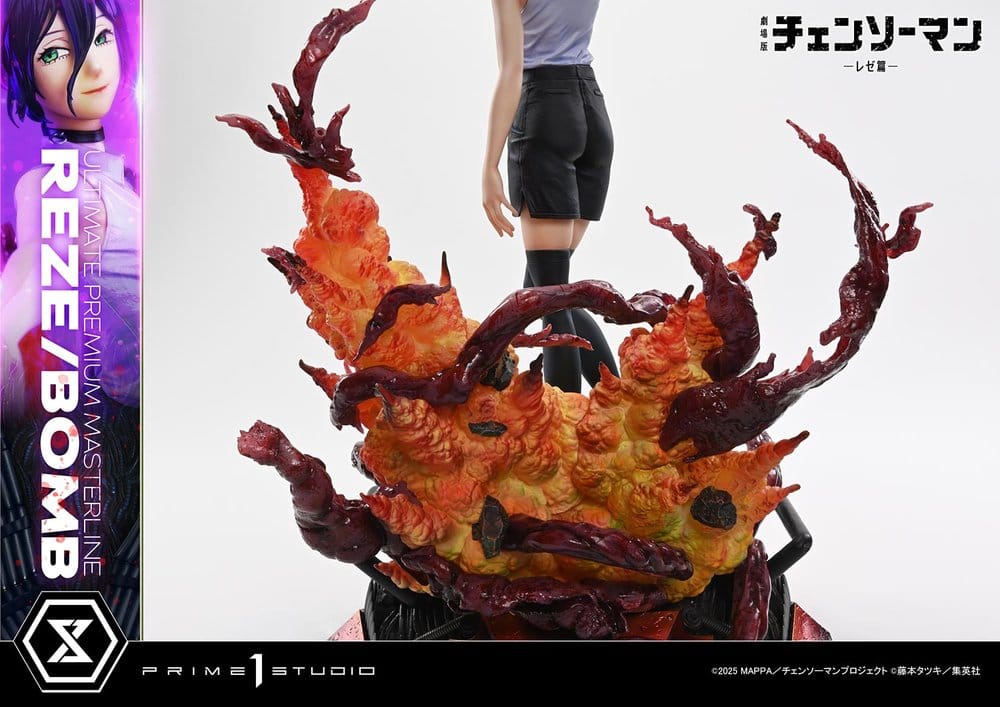 Prime 1 Studio Chainsaw Man Ultimate Premium Masterline Series The Movie Reze Arc REZE/BOMB 1/4 Statue