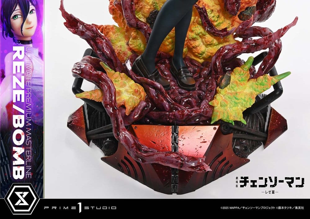 Prime 1 Studio Chainsaw Man Ultimate Premium Masterline Series The Movie Reze Arc REZE/BOMB 1/4 Statue