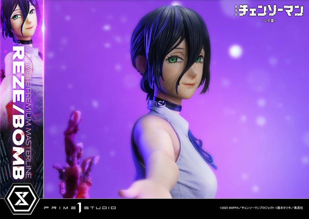 Prime 1 Studio Chainsaw Man Ultimate Premium Masterline Series The Movie Reze Arc REZE/BOMB 1/4 Statue