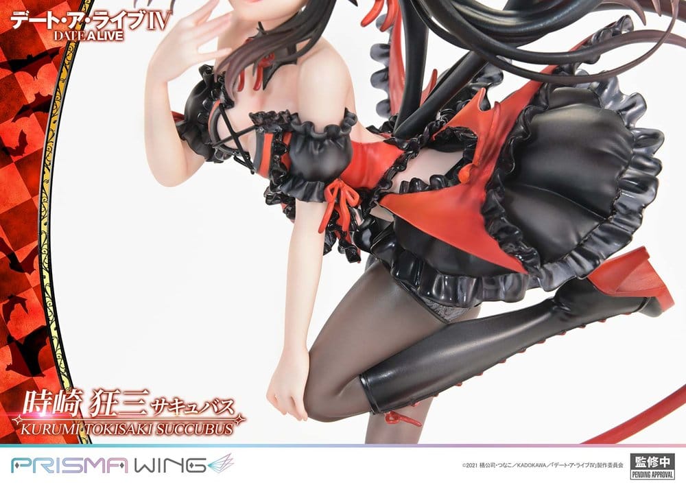 Prime 1 Studio Date A Live Prisma Wing Kurumi Tokisaki Succubus 1/7 Statue