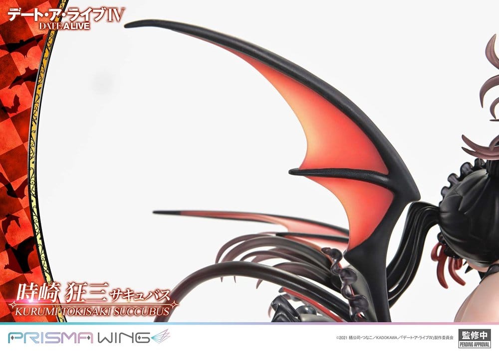 Prime 1 Studio Date A Live Prisma Wing Kurumi Tokisaki Succubus 1/7 Statue