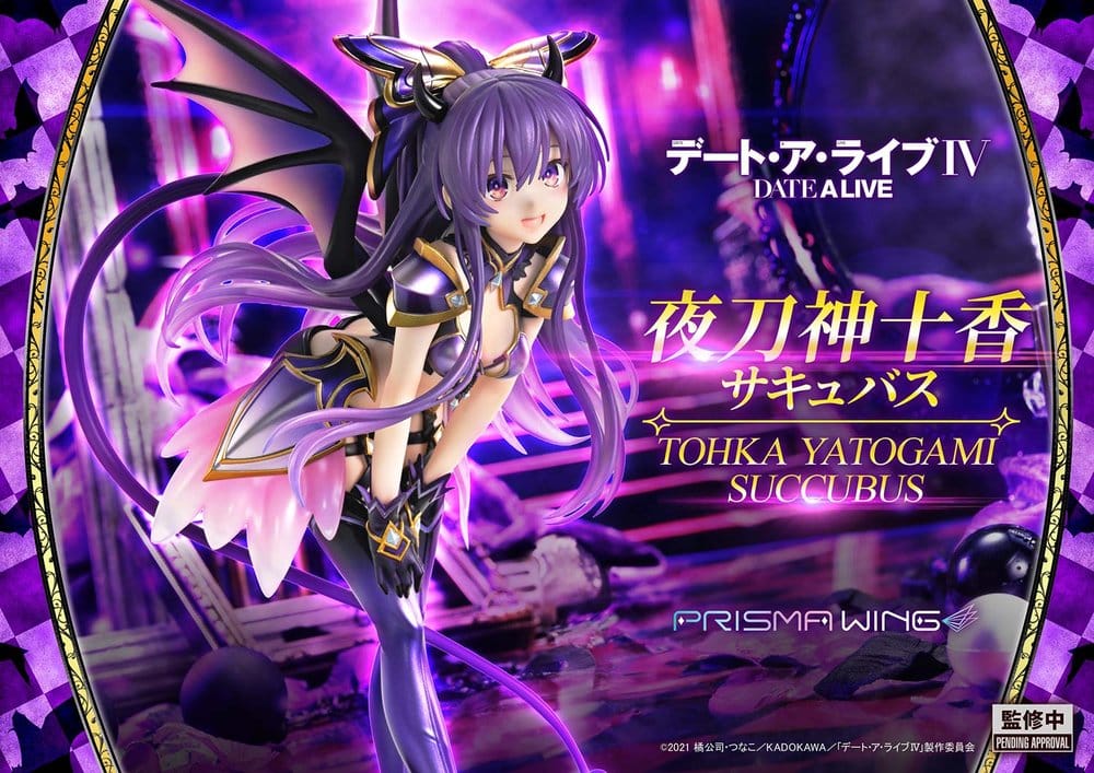 Prime 1 Studio Date A Live Prisma Wing Tohka Yatogami Succubus 1/7 Statue