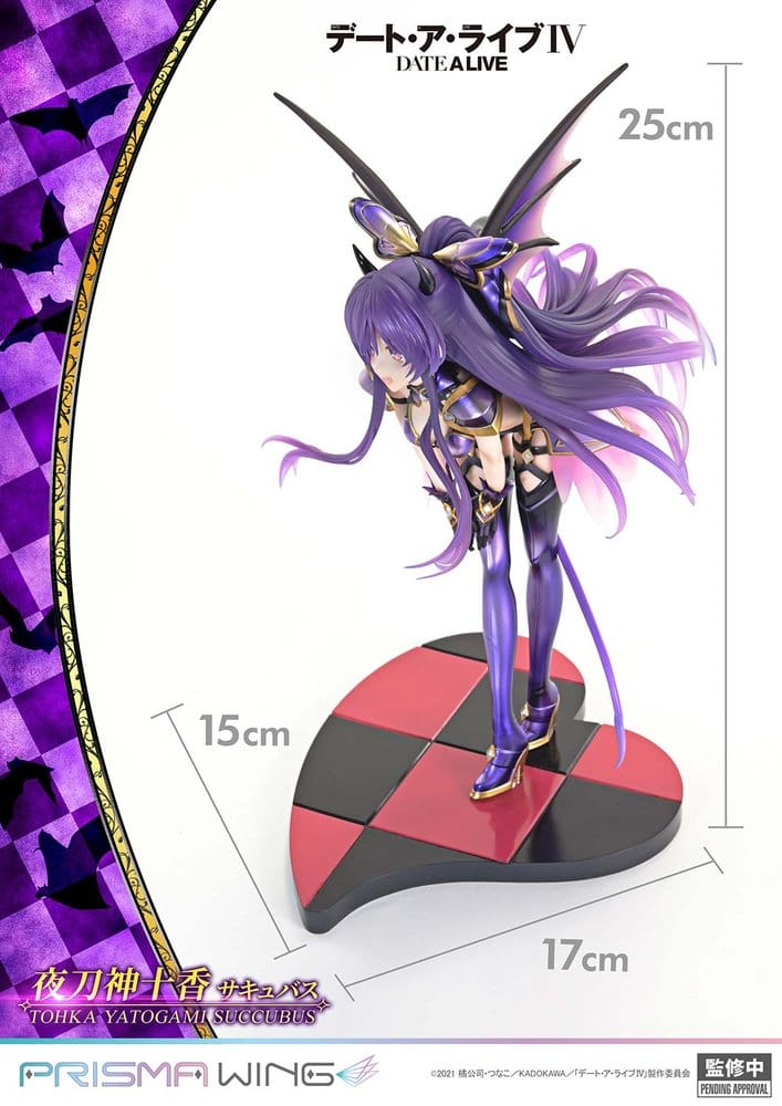 Prime 1 Studio Date A Live Prisma Wing Tohka Yatogami Succubus 1/7 Statue