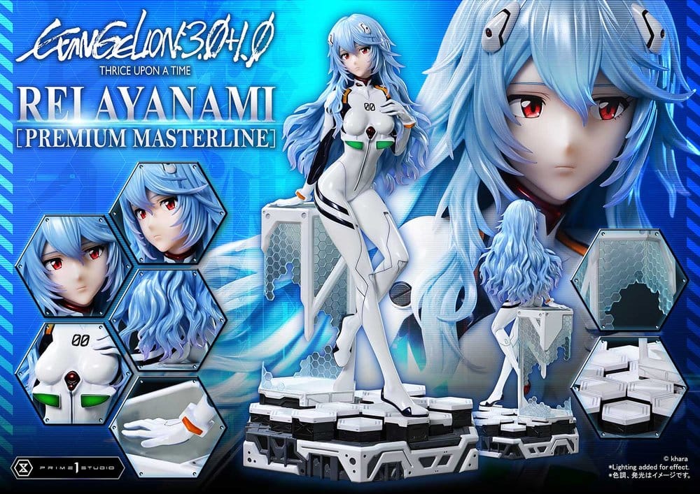 Prime 1 Studio Evangelion Rei Ayanami Premium Masterline Series Bonus Ver. 1/4 Statue