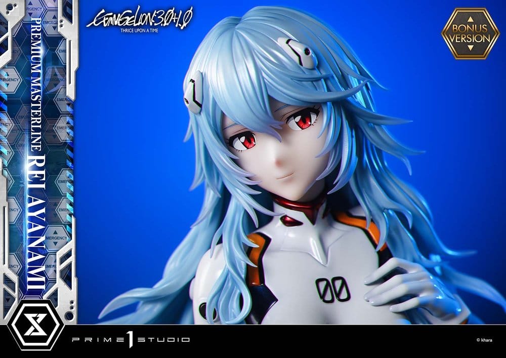 Prime 1 Studio Evangelion Rei Ayanami Premium Masterline Series Bonus Ver. 1/4 Statue