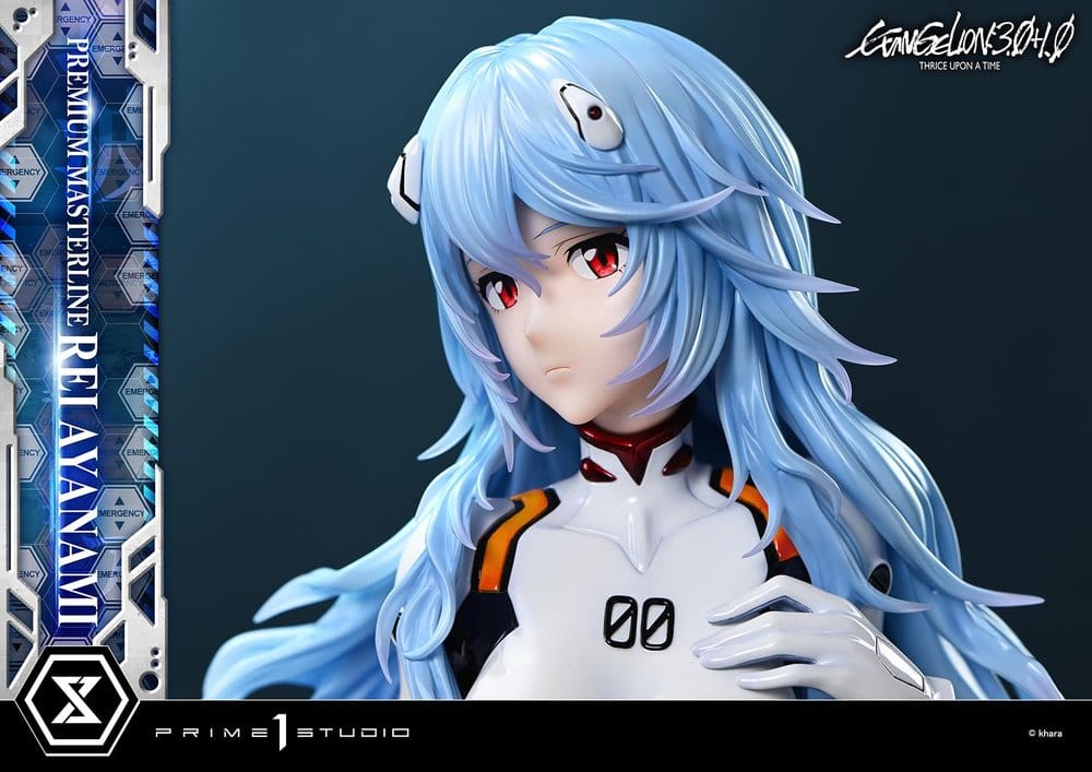 Prime 1 Studio Evangelion Thrice Upon A Time Rei Ayanami Premium Masterline Series 1/4 Statue